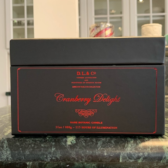 D.L. & Co. Cranberry Delight Candle - Picture 2 of 6